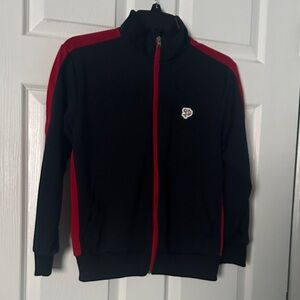South Pole Black Jacket with Red Trim